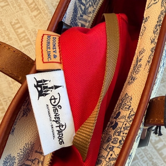 Disney Dooney and Bourke Toile Tote - Picture 5 of 11